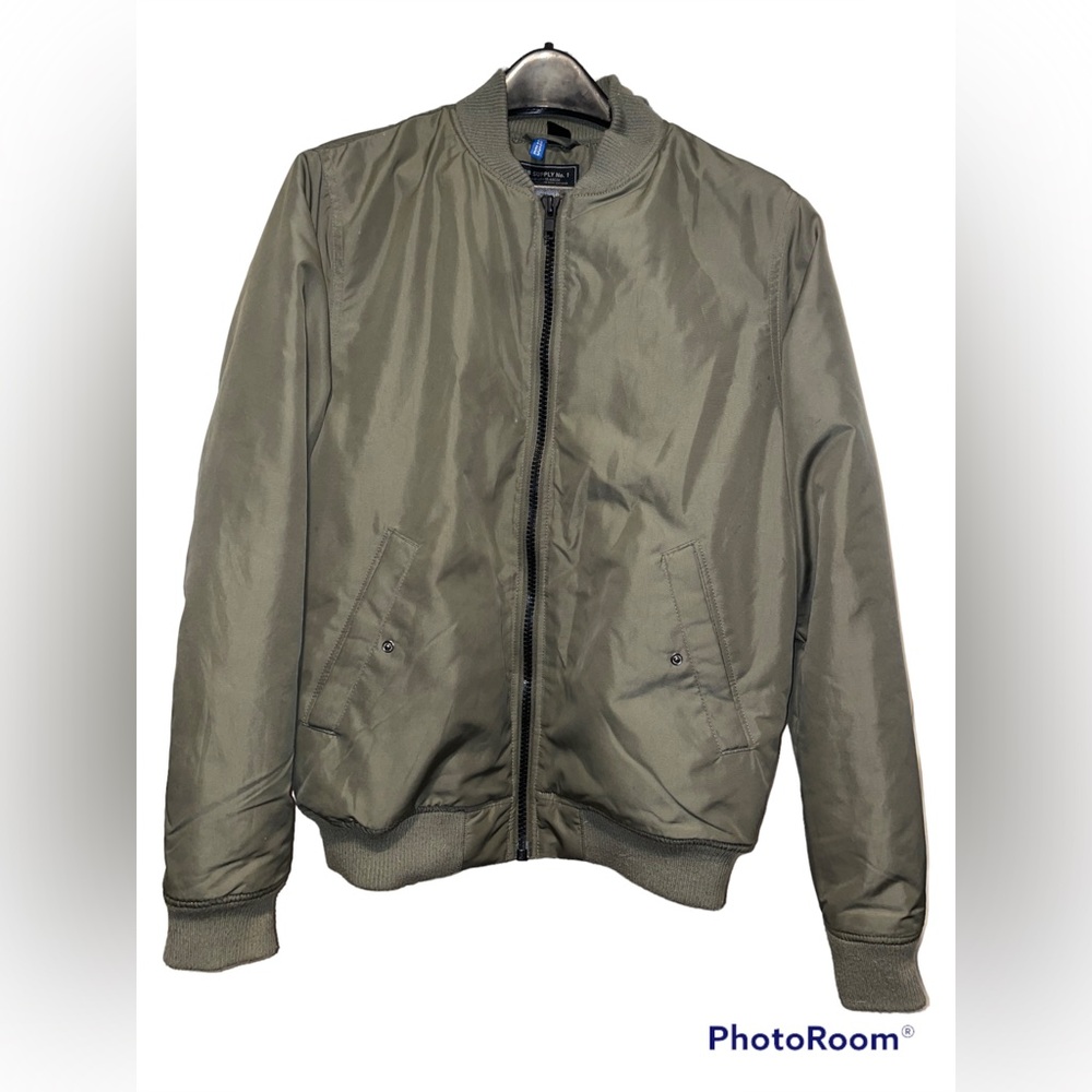 Green Bomber Jacket